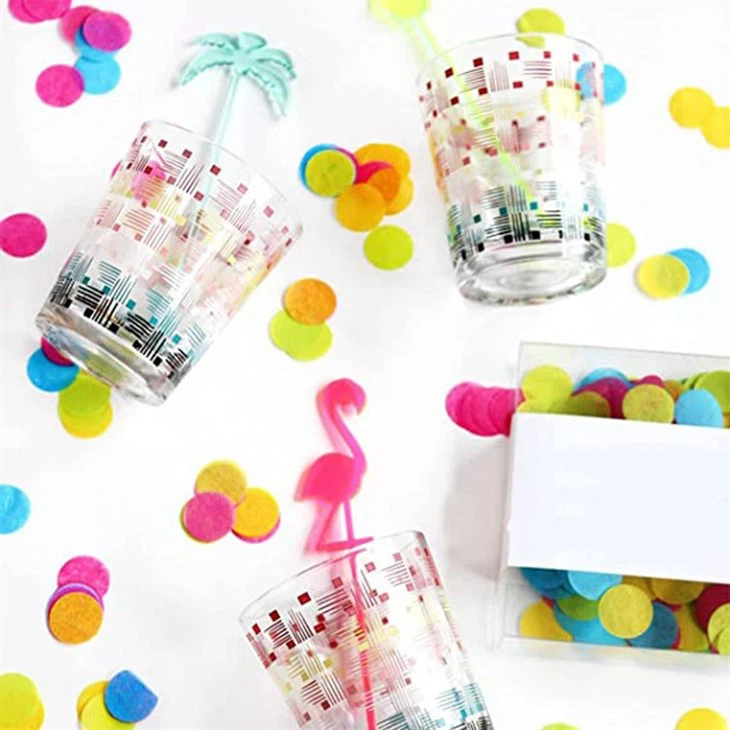 Colourful Paper Confetti Colourful Paper Confetti